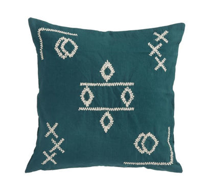 Εικόνα της ΔΙΑΚΟΣΜΗΤΙΚΟ ΜΑΞΙΛΑΡΙ LAOURA 45X45 PETROL