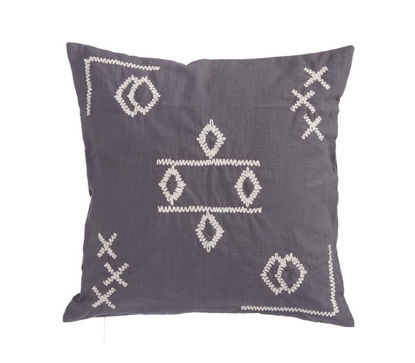 Εικόνα της ΔΙΑΚΟΣΜΗΤΙΚΟ ΜΑΞΙΛΑΡΙ LAOURA 45X45 GREY NEF NEF