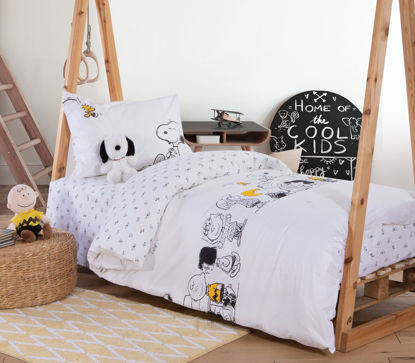 Εικόνα της ΠΑΙΔΙΚΑ ΣΕΤ ΣΕΝΤΟΝΙΑ ΜΟΝΑ PEANUTS FOREVER 170X260 NEF NEF