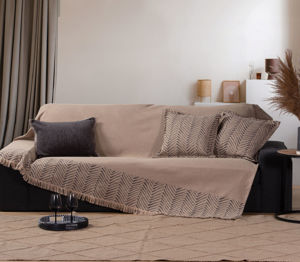 Εικόνα της ΡΙΧΤΑΡΙ ΤΡΙΘΕΣΙΟΥ ΚΑΝΑΠΕ MARTY BEIGE 170X300  