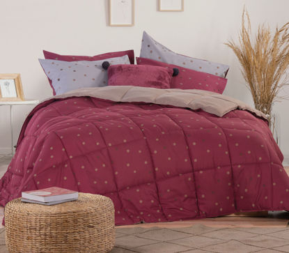 Εικόνα της ΠΑΠΛΩΜΑ MONO FRIDAY 160X220 BORDO NEF NEF