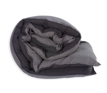 Εικόνα της ΠΑΠΛΩΜΑ MONO BICOLOR-23 160X220 GREY/ANTHRACITE NEF NEF