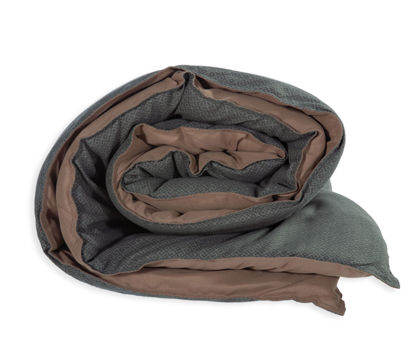 Εικόνα της ΠΑΠΛΩΜΑ MONO BICOLOR-23 160X220 GREEN/BEIGE NEF NEF
