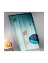 Εικόνα της Guy Laroche Παιδική Κουρτίνα Cosmic με Τρέσα Γαλάζια 145x270εκ.