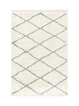 Εικόνα της Χαλί Blake 000 Cream / Blue 155x230