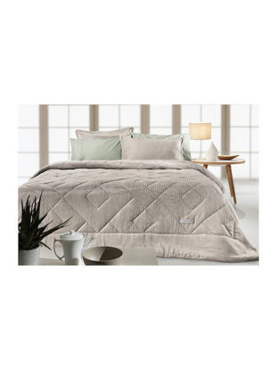 Εικόνα της Κουβερτοπάπλωμα Μονό 160x220 Intima Natural