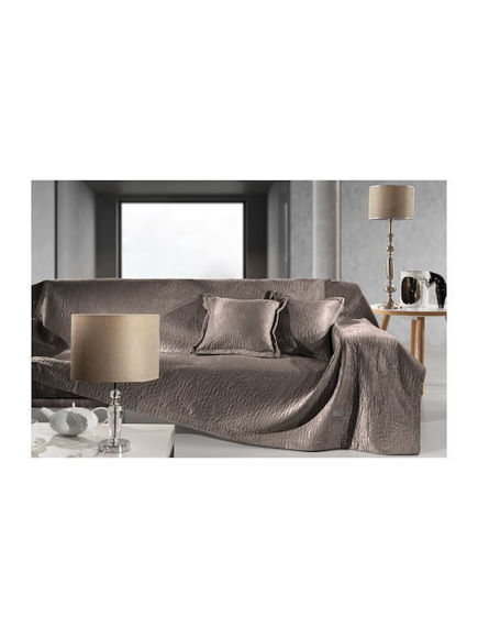 Εικόνα της Ριχτάρι Διθέσιου Καναπέ Avon Choco 170x250cm Guy Laroche