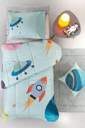Εικόνα της Πάπλωμα Παιδικό 160×220 Suede Kids Cosmic Guy Laroche