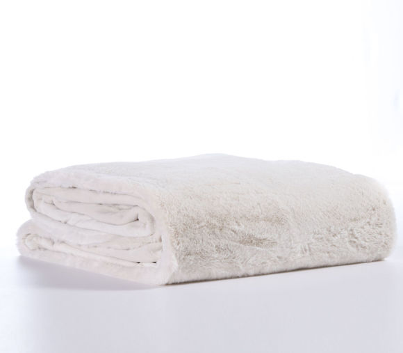 Εικόνα της ΚΟΥΒΕΡΤΑ ΜΕ ΓΟΥΝΑ ΥΠΕΡΔΙΠΛΗ WARMER 240x220 ECRU