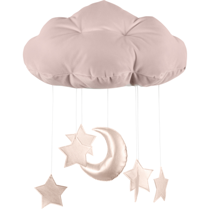 Εικόνα της Παιχνίδι κρεμαστό Cloud Powder Pink with powder pink stars