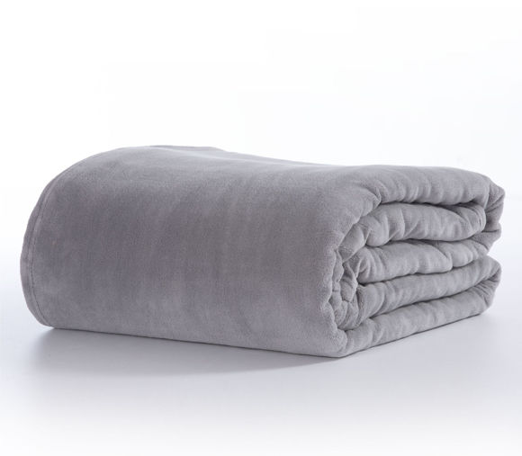 Εικόνα της ΚΟΥΒΕΡΤΑ FLEECE ΥΠΕΡΔΙΠΛΗ COSY 220x240 LIGHT GREY NEF NEF