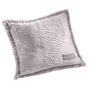 Εικόνα της Γούνινο Ριχτάρι Διθέσιου Crusty Melange 170x250 & Διακοσμητικό Μαξιλάρι Guy Laroche