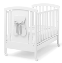 Εικόνα της Βρεφικό κρεβάτι Crib Bubu White Grey