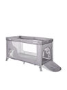 Εικόνα της Παρκοκρέβατο Moonlight 1 Layer Grey Fun