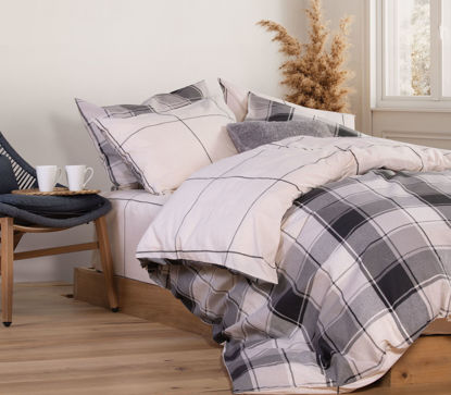 Εικόνα της ΣΕΤ ΣΕΝΤΟΝΙΑ ΜΟΝΑ JULIUS 170X270 BLACK/ECRU NEF NEF