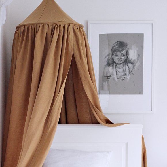 Εικόνα της Κουνουπιέρα Caramel Linen Δ50