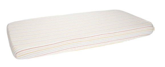 Εικόνα της Σεντόνι με λάστιχο Vintage Sunny Stripes 70 x 140 Little Dutch