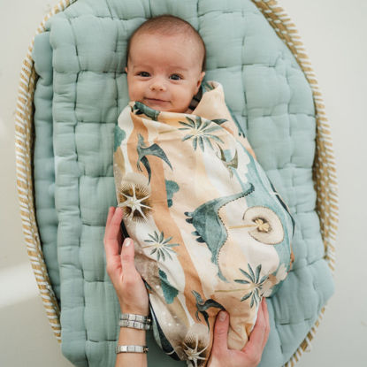 Εικόνα της Bamboo Κουβέρτα Swaddle Still Alive La Millou