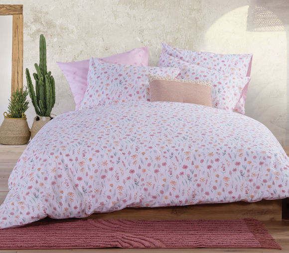 Εικόνα της ΣΕΤ ΣΕΝΤΟΝΙΑ ΥΠΕΡΔΙΠΛΑ MERIDA 240X270 ROSE NEF NEF