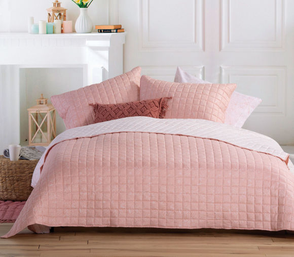 Εικόνα της ΚΟΥΒΕΡΛΙ ΥΠΕΡΔΙΠΛΟ ALBA 240X220 SALMON NEF NEF
