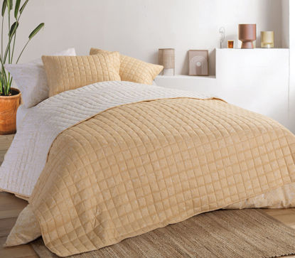 Εικόνα της ΚΟΥΒΕΡΛΙ ΥΠΕΡΔΙΠΛΟ ALBA 240X220 YELLOW NEF NEF