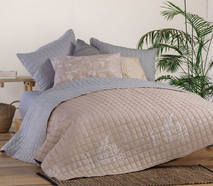 Εικόνα της ΚΟΥΒΕΡΛΙ ΥΠΕΡΔΙΠΛΟ ASSIA 240X220 BEIGE NEF NEF