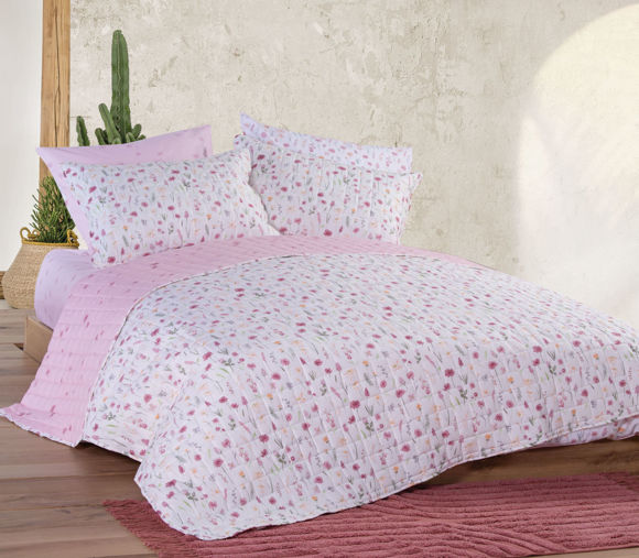 Εικόνα της ΚΟΥΒΕΡΛΙ ΥΠΕΡΔΙΠΛΟ MERIDA 240X220 ROSE NEF NEF