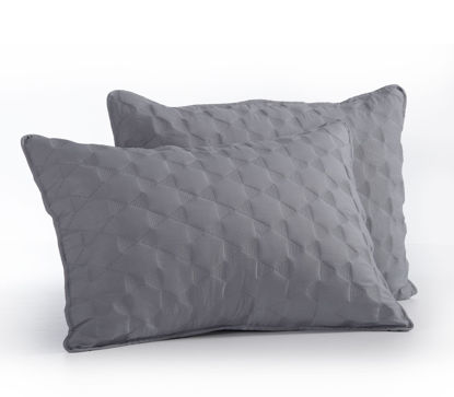 Εικόνα της ΜΑΞΙΛΑΡΟΘΗΚΕΣ ΣΕΤ 2 ΤΕΜΑΧΙΩΝ COLTON 52X72 GREY NEF NEF