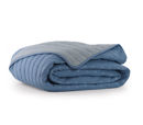 Εικόνα της ΚΟΥΒΕΡΛΙ ΜΟΝΟ BICOLOR-22 160X220 GREY/BLUE NEF NEF