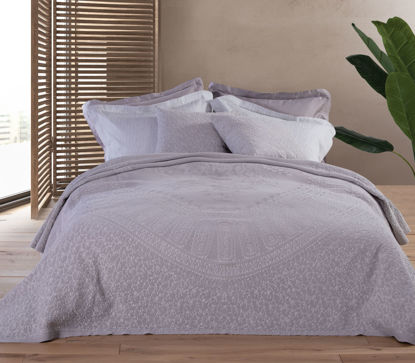 Εικόνα της ΚΟΥΒΕΡΤΑ ΥΠΕΡΔΙΠΛΗ VALENCIA 230X250 GREY