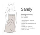 Εικόνα της ΠΕΤΣΕΤΑ ΠΑΡΕΟ SANDY 146Χ80 GREY NEF NEF