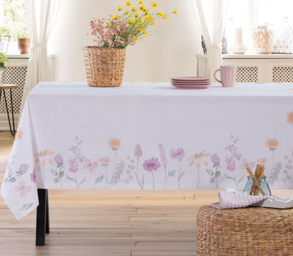 Εικόνα της ΤΡΑΠΕΖΟΜΑΝΤΗΛΟ MERIDA 140X140 WHITE NEF NEF