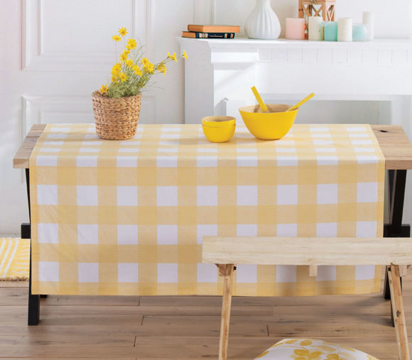 Εικόνα της ΑΛΕΚΙΑΣΤΟ ΤΡΑΠΕΖΟΜΑΝΤΗΛΟ HENRY 140Χ180 YELLOW NEF NEF