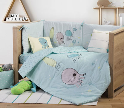 Εικόνα της ΒΡΕΦΙΚΟ ΚΟΥΒΕΡΛΙ OCEAN FRIENDS 110Χ140