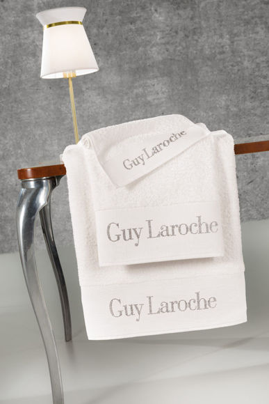 Εικόνα της Σετ πετσέτες μπάνιου 3τμχ Futura Ivory Guy Laroche