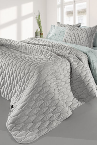 Εικόνα της Σετ Κουβερλί 2τμχ. Diamante Grey 220x240 Guy Laroche