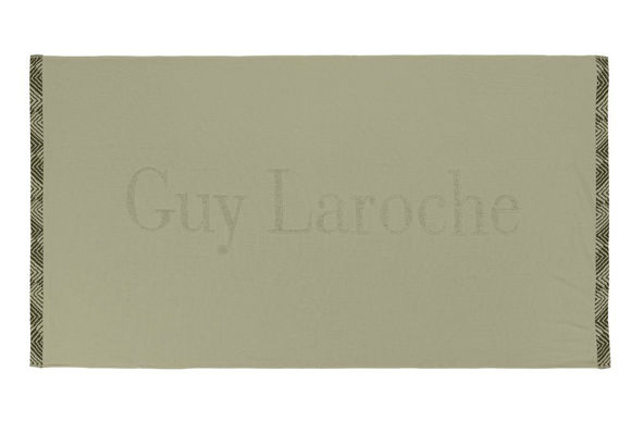 Εικόνα της Πετσέτα θαλάσσης Snap Khaki 90X180cm Guy Laroche