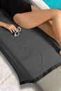 Εικόνα της Πετσέτα θαλάσσης Snap Anthracite 90X180cm Guy Laroche