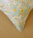 Εικόνα της Σετ Σεντόνια Υπέρδιπλα Kocoon Papillon Yellow με λάστιχο