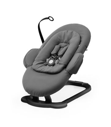 Εικόνα της Stokke® Steps™ Bouncer-Relax  Herringbone Grey / Black Chassis