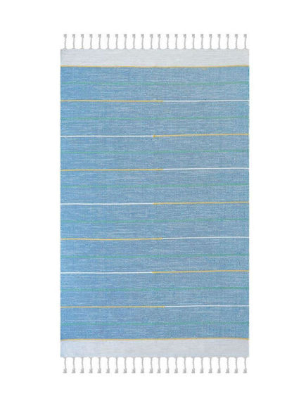 Εικόνα της Χαλί Ribella Χειροποίητο 700 Blue 70x140