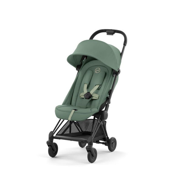 Εικόνα της Cybex Platinum Καρότσι Coya Matt Black – Leaf Green