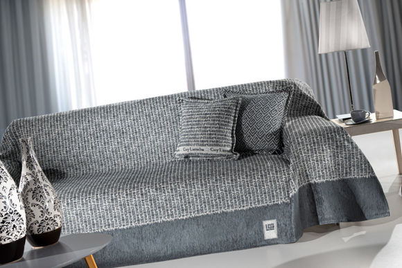 Εικόνα της Ριχτάρι Parfait Anthracite Τριθέσιου Καναπέ 180x300 Guy Laroche