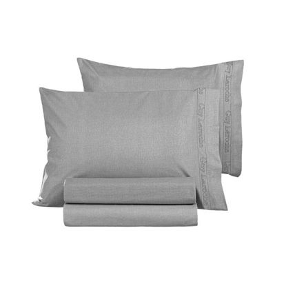 Εικόνα της Σετ Μαξιλαροθήκες 2 Τεμαχίων Guy Laroche Color Plus Silver 50x70