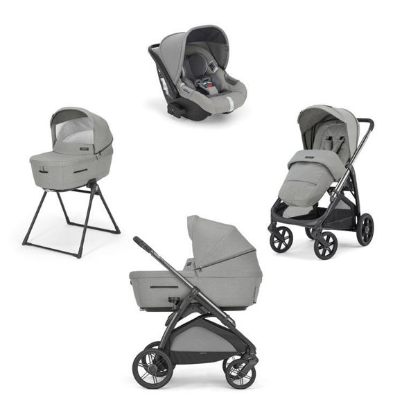 Εικόνα της Σύστημα μεταφοράς Aptica Quattro Satin Grey / Litio Black Darwin Infant