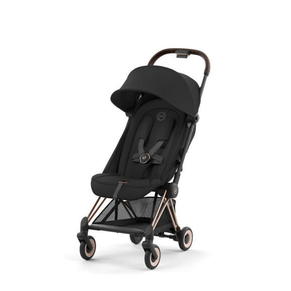 Εικόνα της Cybex Παιδικό Καρότσι Coya Rosegold Sepia Black | black