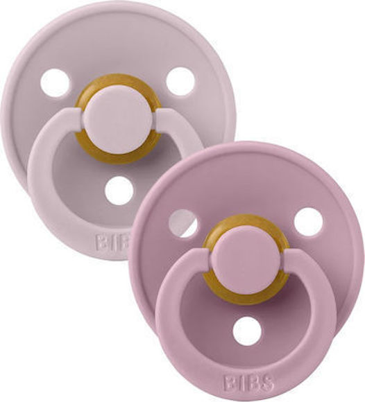 Εικόνα της Bibs Πιπίλες Καουτσούκ 6-18m Dusky Lilac & Heather