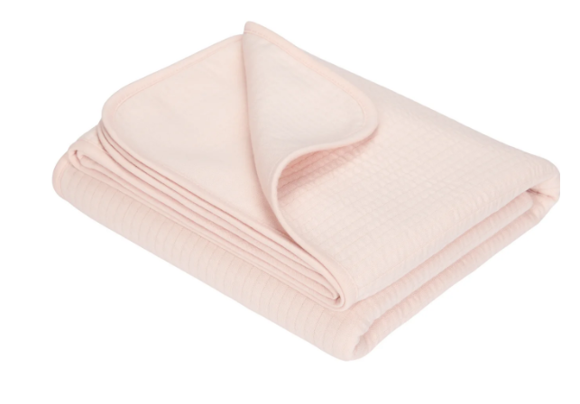 Εικόνα της Κουβέρτα καλοκαιρινή Pure Soft Pink 110 x 140 Little Dutch