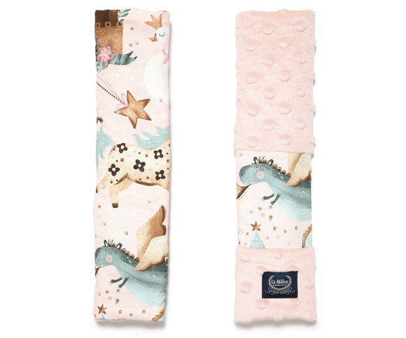 Εικόνα της Jersey Seat Belt Cover Princess Smoke Rose La Millou