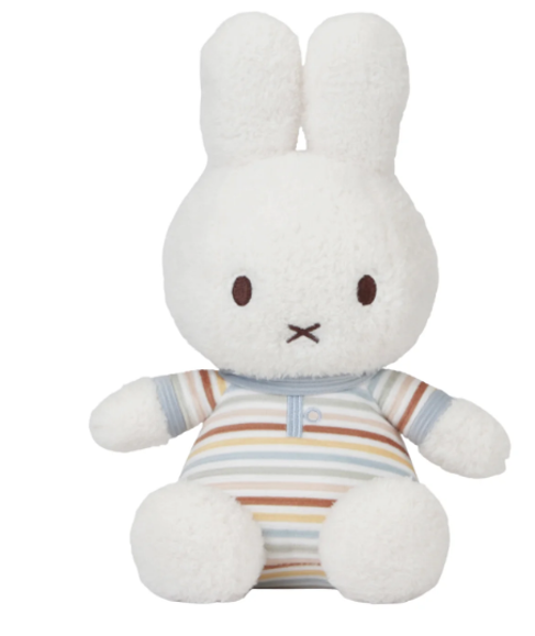 Εικόνα της Υφασμάτινη κούκλα Miffy Vintage Sunny Stripes 60cm Little Dutch